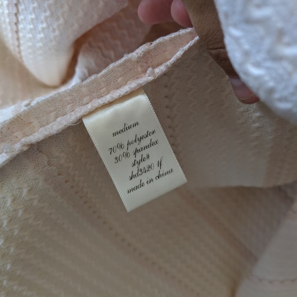 Jun & Ivy Blush Pink Strapless Bandage Mini Dress - Picture 5 of 5